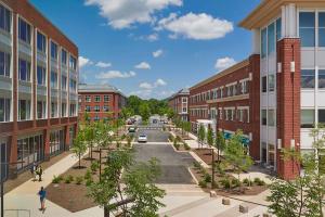 Artist's rendering of proposed research park at UVA's North Fork site