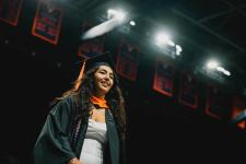 A student receives their diploma