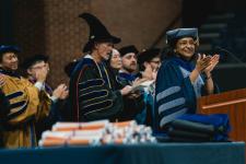 Faculty applaud graduates
