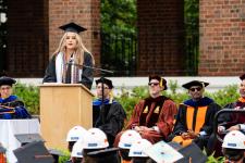 A student speaker