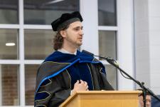 A student speaker