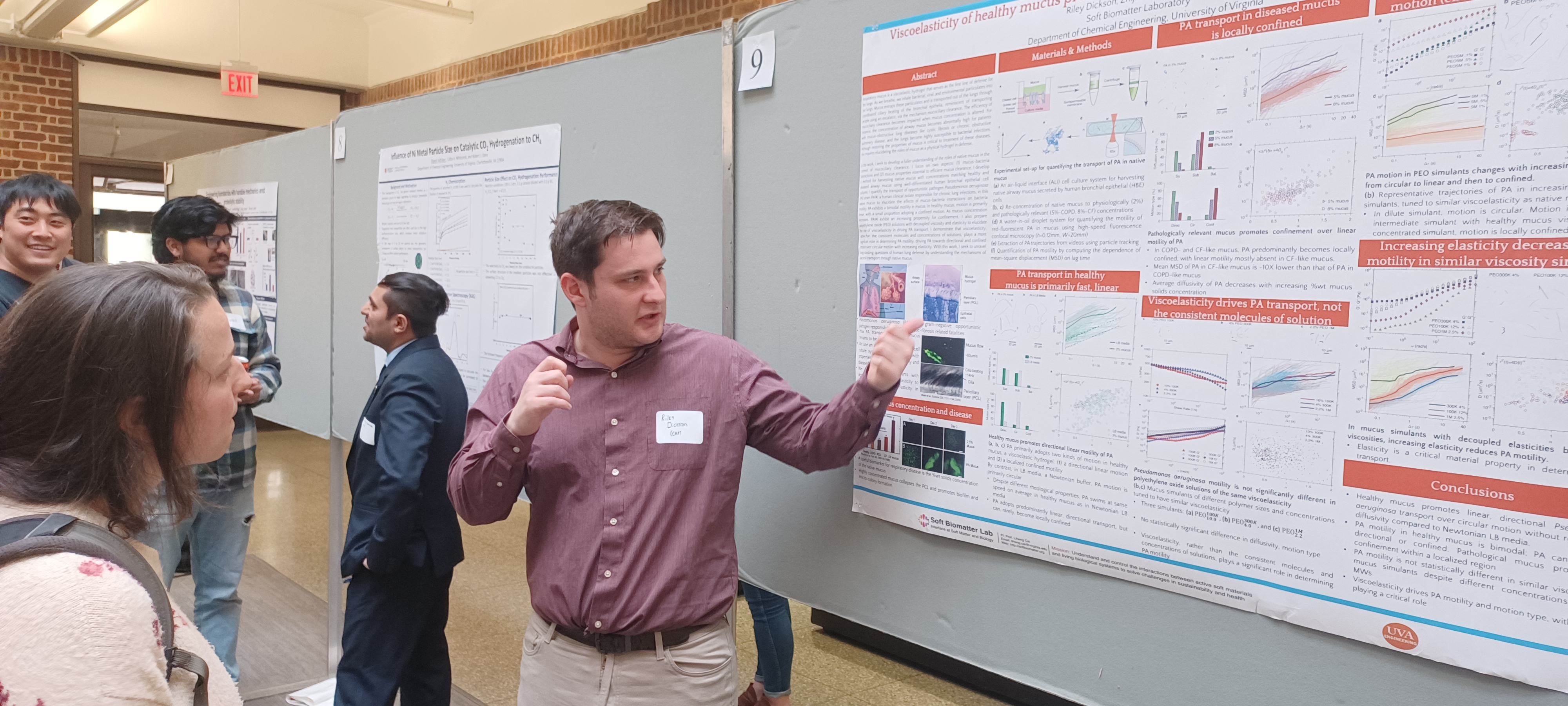Riley Dickson presents his work