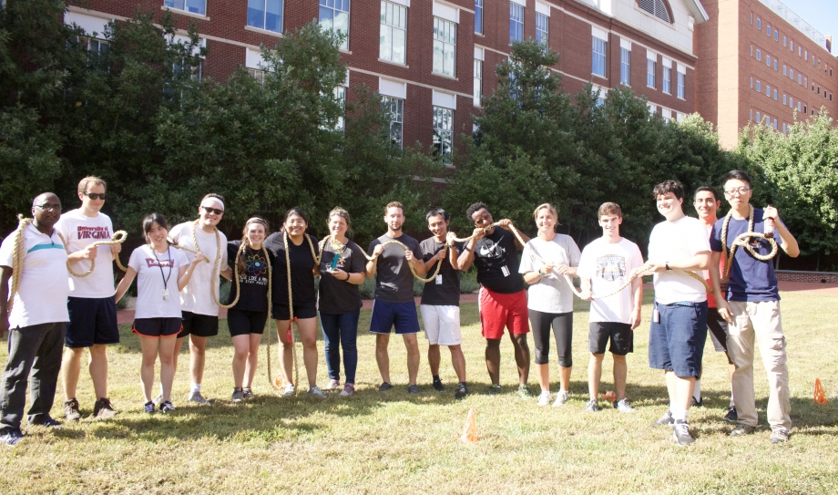 The Kelly Lab and Barker Lab won the BME Tug-of-War competition for the second year in a row.