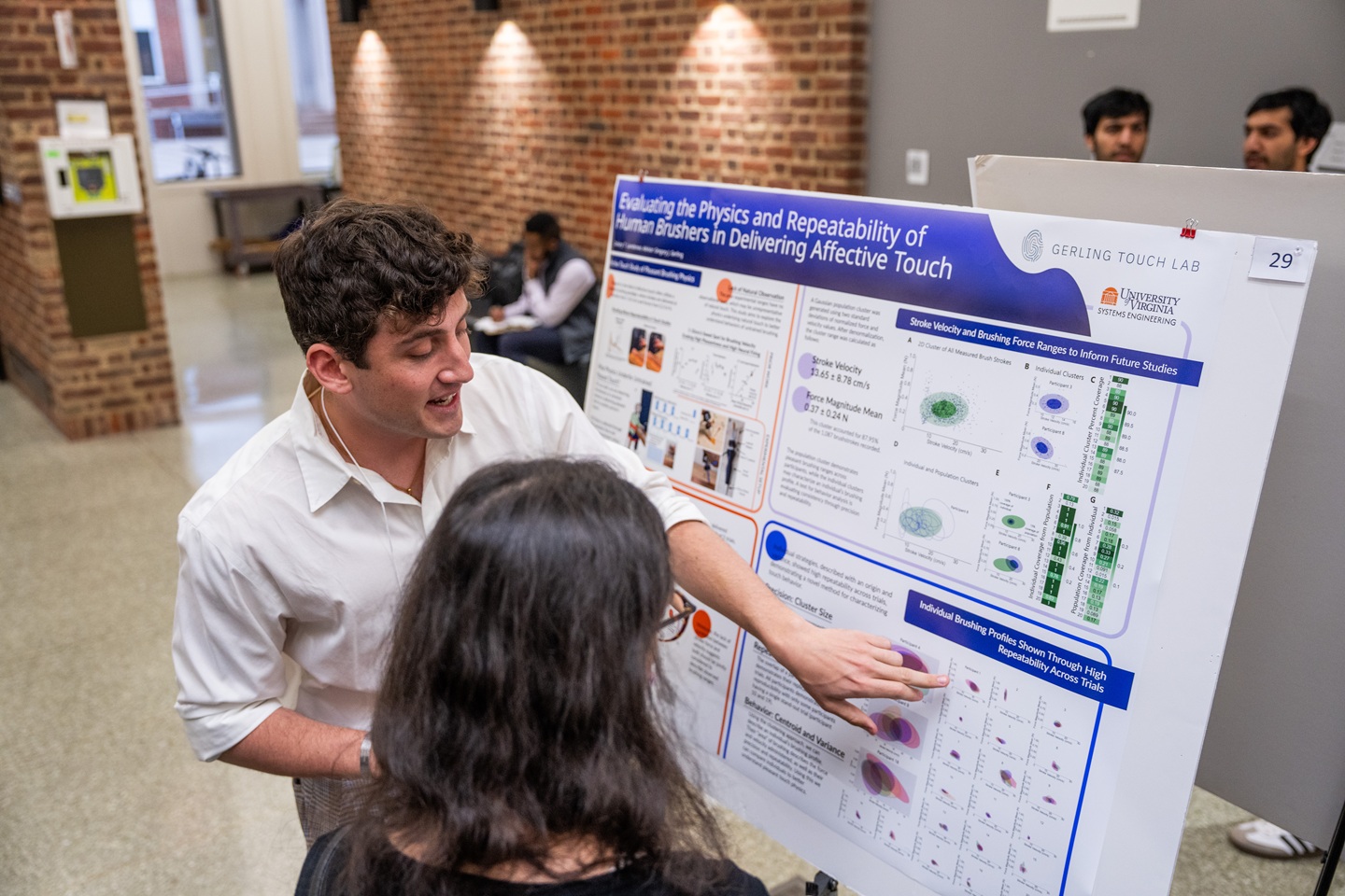 Zackary Landsman, a member of the Gerling Touch Lab, discusses his paper.
