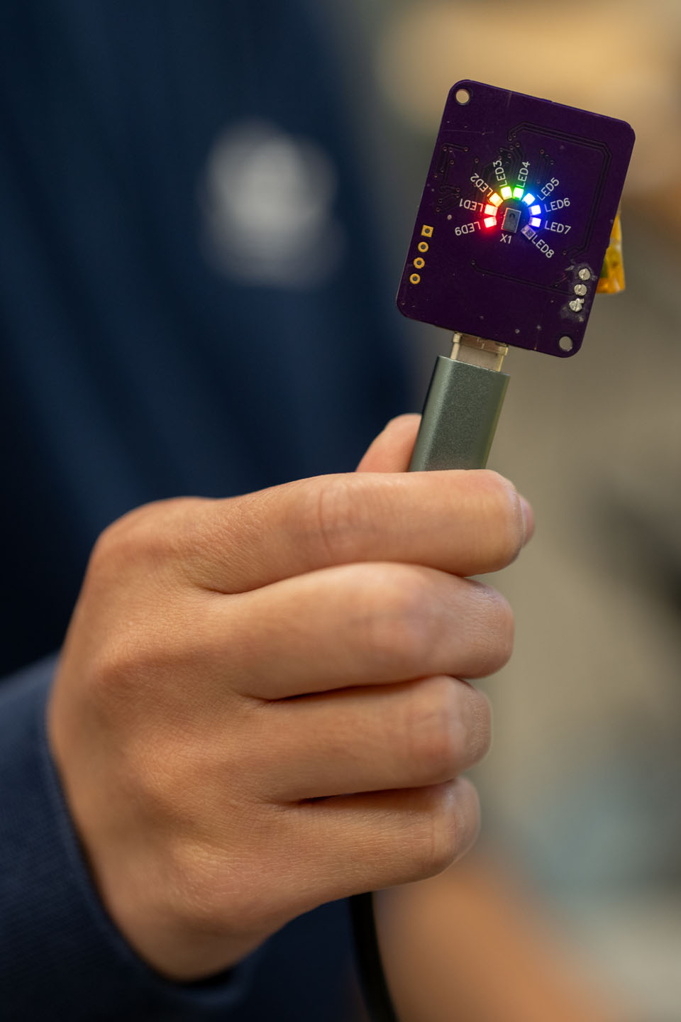 Watson’s lab uses the full spectrum of light.