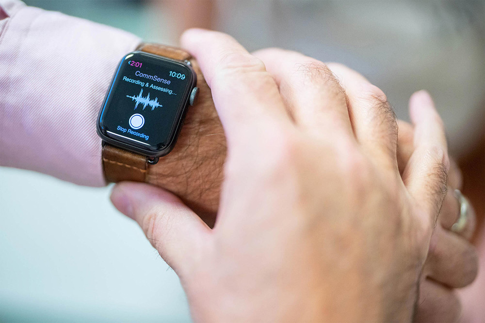 CommSense prototype wristwatch