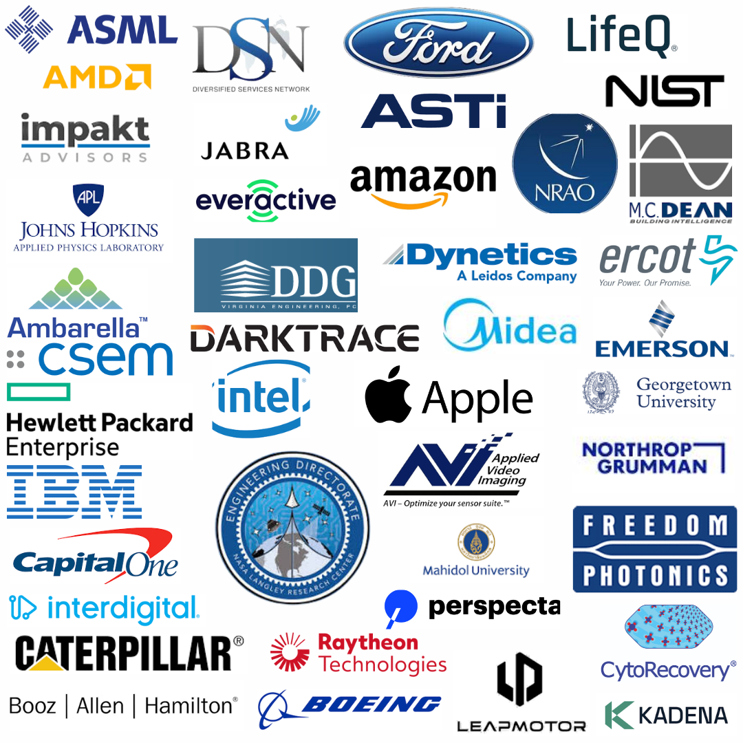 Companies EE students work at after graduation
