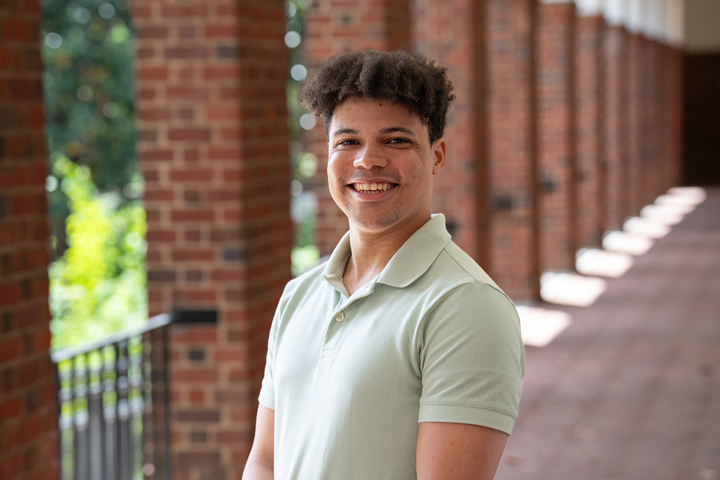 Student Malcolm O'Malley