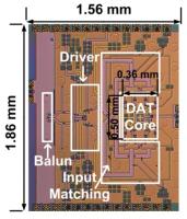 F-Band Distributed Active Transformer PA