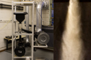 Inertial Particle Separation Wind Tunnel