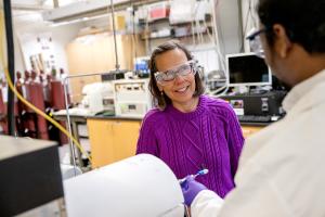 Beth Opila in her lab