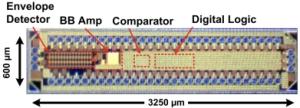 Interference Robust Detector-First Near-Zero Power Wake-Up Receiver