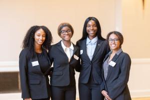 Winning team for the Global Health Case Competition