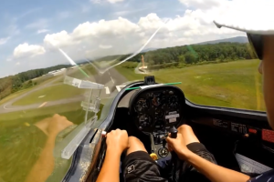 flying a glider