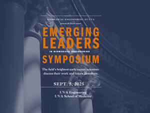 UVA's Emerging Leaders Symposium 2025 is September 5 sponsored by BME at UVA