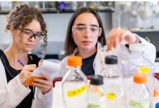 UVA women in the lab