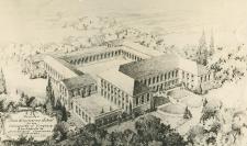 architectural rendering of Thornton Hall