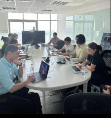 J-term team hard at work