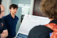 students talk about their project