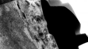 high magnification processed material