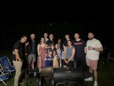 Barbecue outside Samin&Pedram's house