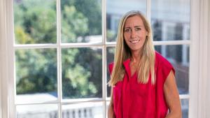 Shayn Peirce-Cottler in the UVA Rotunda